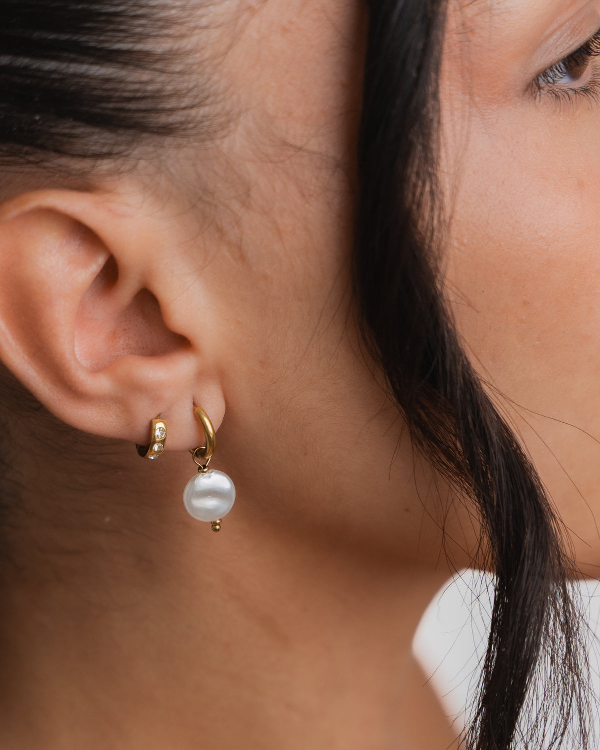 PERLE | Mini-créoles Fancy Bijoux